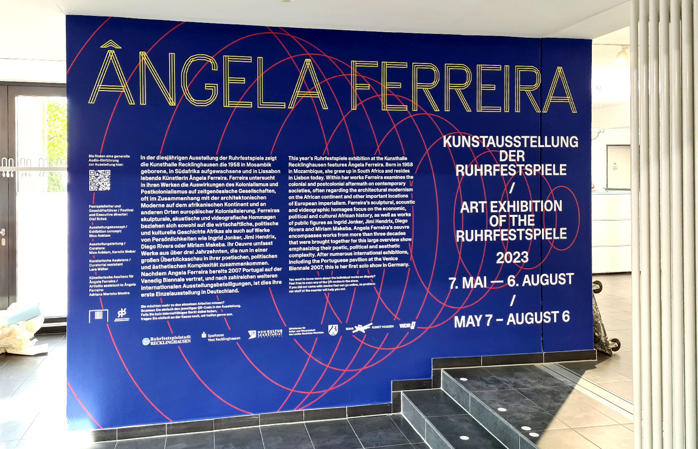 Ausstellungsbeschriftung Kunsthalle Recklinghausen